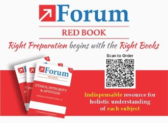 ForumIAS Red Books, indispensable resource for holistic understanding of each subject of UPSC mains exam
