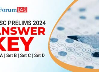 Answer key for UPSC CSE Prelims 2024 by ForumIAS