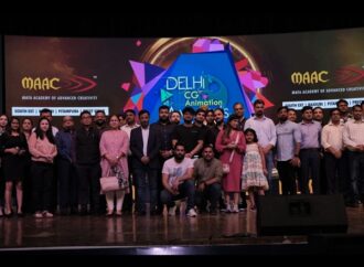 MAAC students celebrate excellence in Animation & VFX at 11th DELHI CG ANIMATION AWARDS