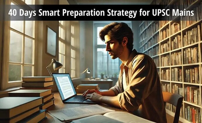 40 Days Smart Preparation Strategy for UPSC Mains- Revise, Practice and Enrich