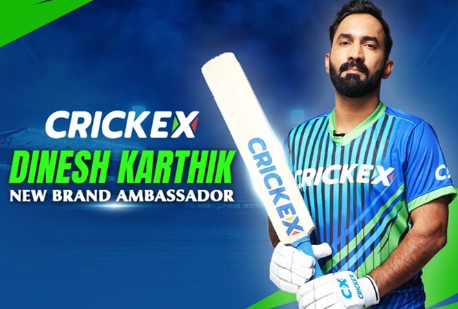 Crickex Welcomes Dinesh Karthik As A New Brand Ambassador