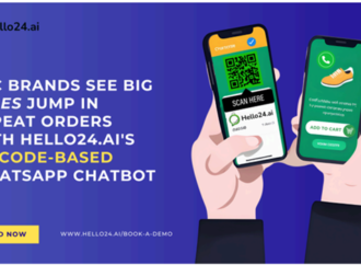 D2C Brands See Big Sales Jump In Repeat Orders with Hello24.ai’s QR Code-Based WhatsApp Chatbot