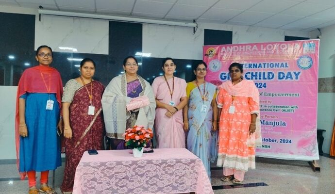 Andhra Loyola Institute of Engineering and Technology Celebrates International Girl Child Day