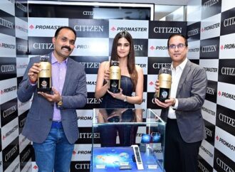 Actress Ms. Aaditi Pohankar Unveils CITIZEN PROMASTER Limited Edition, FUGU- inspired collection at Helios South Extension, New Delhi on 4th of October 2024