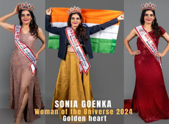 Sonia Goenka from MIQS Won Golden Heart at Woman of the Univesre 2024 at Istanbul, Turkey