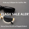 Elegante’ Eyewear Announces Exclusive Flash Sale: Grab 2 Glasses for Just Rs. 999!